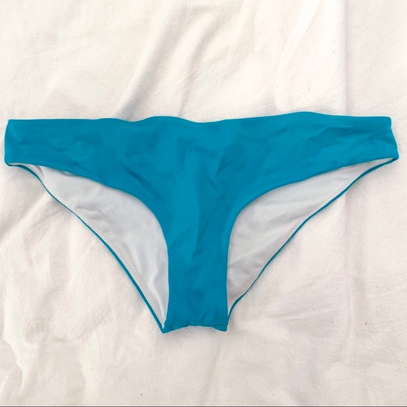 teal bathing suit bottoms
